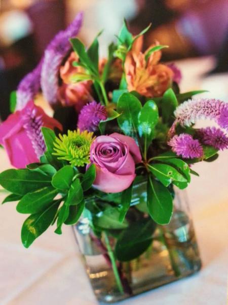 Abundant Flowers will coordinate your centerpieces to your bridal bouquet and all wedding decorations. 