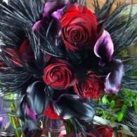 Feather Bride's Bouquet
